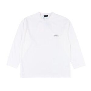 We11done Embroidered Solid Color Long Sleeves